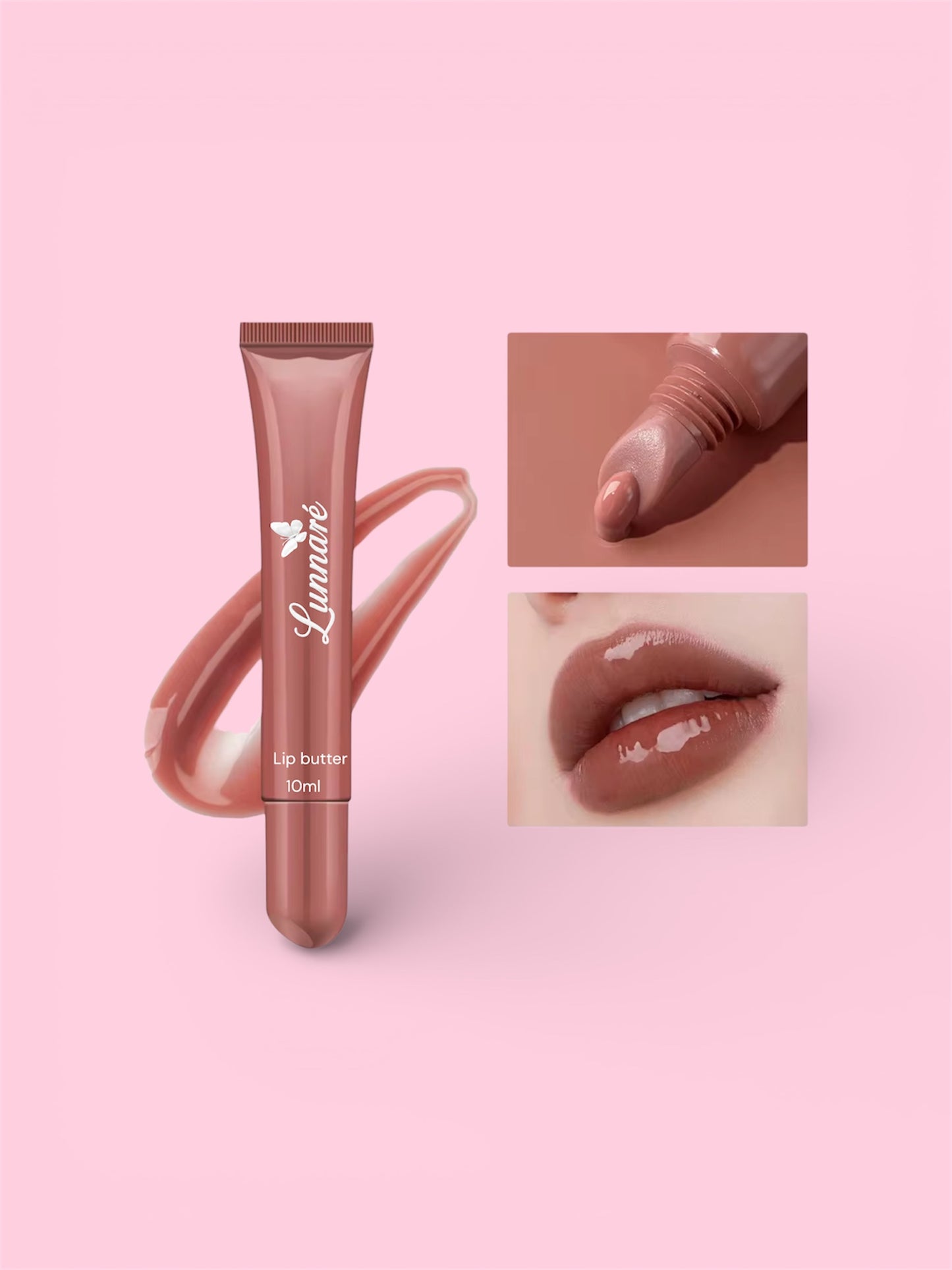 Birthday cake lip butter