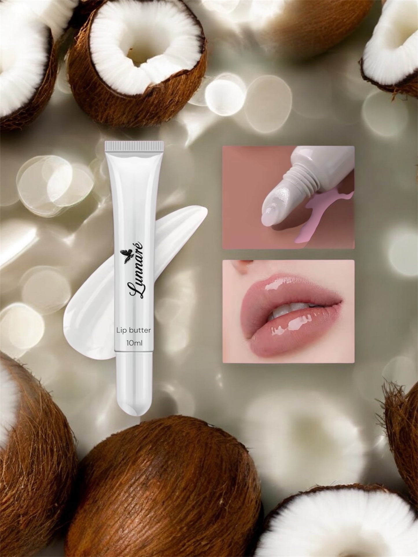 Coconut lip butter