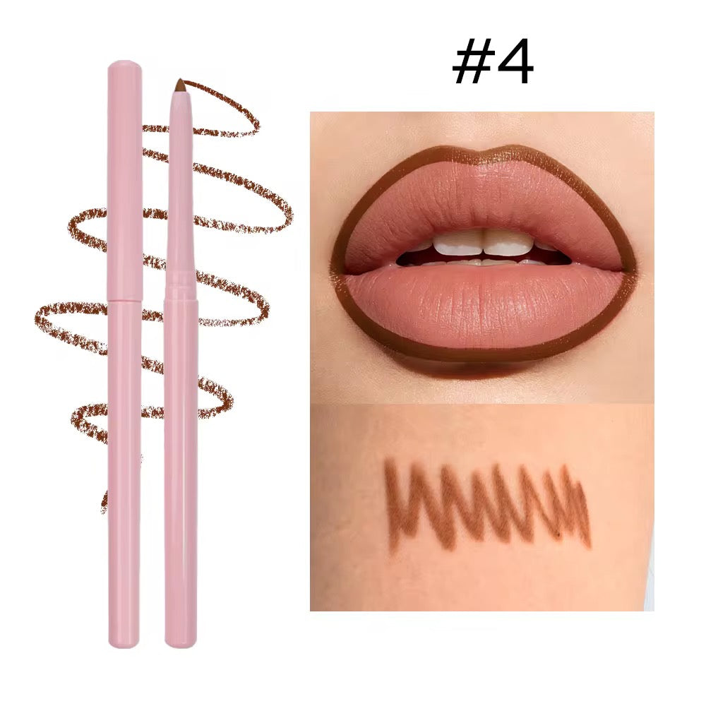 Lunnaré Velvet Lip Liner shade #4 Cognac