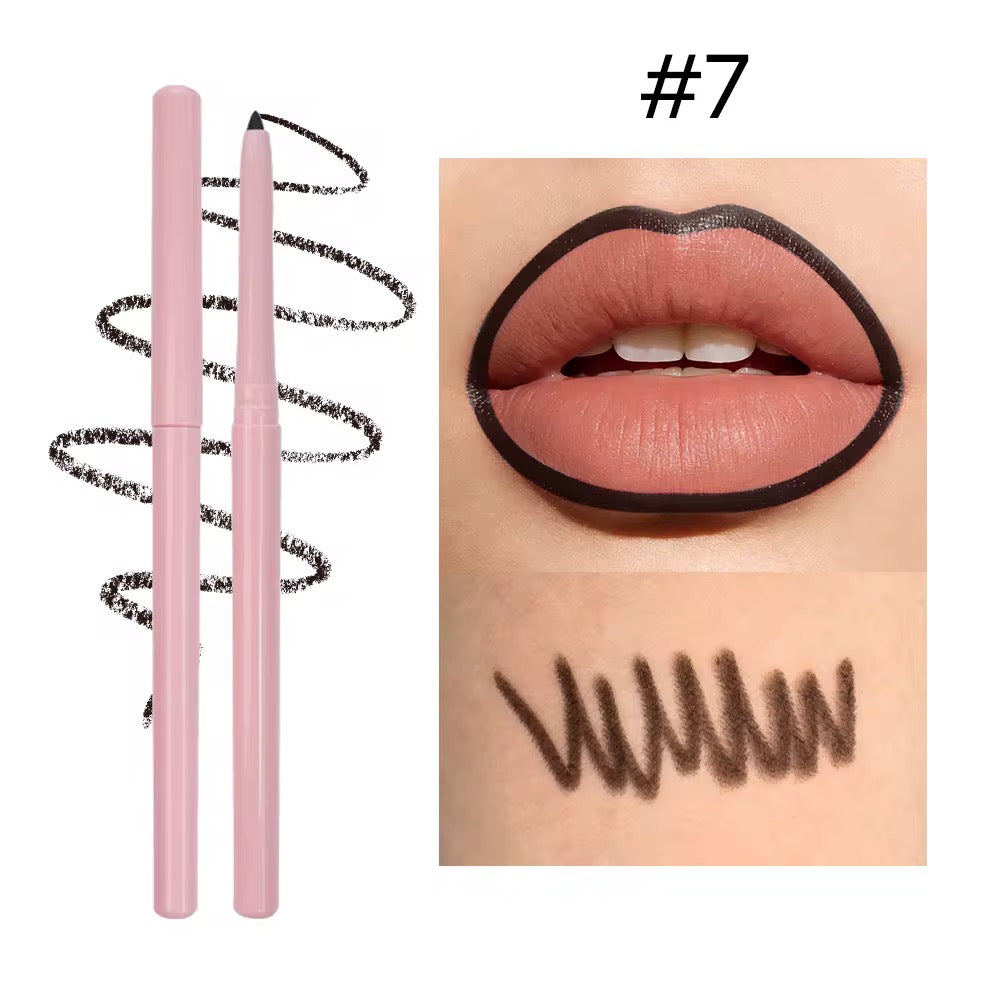 Lunnaré Velvet Lip Liner shade #7 Dark Truffle